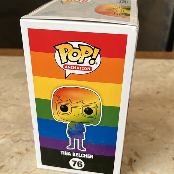 Pride, Tina Belcher from Bob’s Burgers Funko Pop #76 - Picture 4 of 6